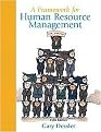 A Framework for Human Resource Management (Paperback)