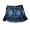 Haven Girl - Girls Jean Skirt, Denim Blue (Size 6X)