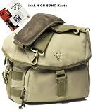 Produkt-Bild: Fototasche, Kameratasche Typ Southbull Camp "M", Set mit 4GB SDHC Karte, passend f&uuml;r Nikon SLR wie D800, D3200, D5100, D7000, D3100, D3000, D5000, D300, D700, D90, D60, V1, J1