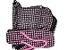 TTT - Pink Dotted Sandals with Matching Tote
