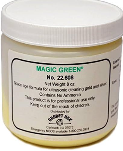 Magic Green Ultrasonic Cleaning Solution Concentrate Makes 8 Gallons