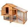 CHICKEN COOP HEN HOUSE POULTRY ARK HOME NEST RUN COUP M - Suitable for upto 5 Birds - INTEGRATED RUN & CLEANING TRAY & INNOVATIVE LOCKING MECHANISM - (COOP ROOSTER MEDIUM)