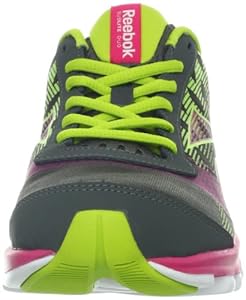 Reebok Women's Sublite Duo Chase Running Shoe,Rivet Grey/Candy Pink/Sonic Green/White,8 M US