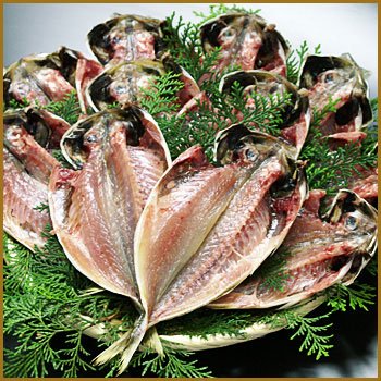 2012　父の日ギフト　食べる分だけ！個別真空パック済　送料無料（一部地域を除く）　オプションで風呂敷可　坂弥のひもの　【沼津ひもの本舗】坂弥のひものギフト　極上湧水真あじひものセット