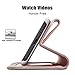 iPhone 8 Case / iPhone 7 Case, TORU Synthetic Leather Wristlet Flip Cover Folio Wallet Case with [Card Slot][ID Holder][Kickstand][Wrist Strap] for iPhone 8 / iPhone 7 - Rose Gold