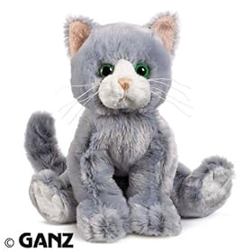  Webkinz HM222 Silversoft Cat Plush Animal