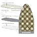 One Piece Ironing Board Cover & Pad Heavy Usage (49x18) in Retro by Polder Home Tools