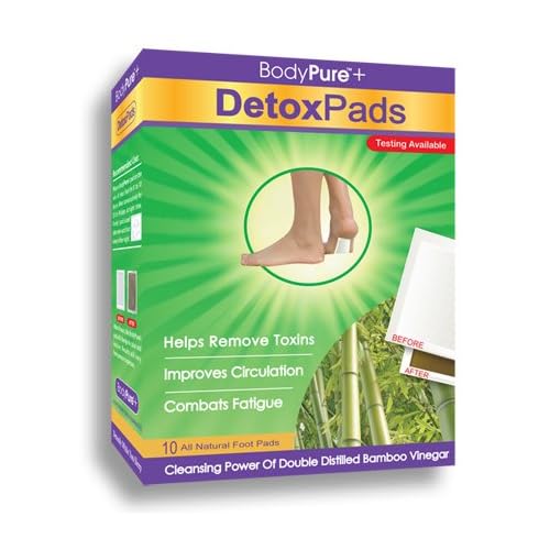 Body Pure DETOX FOOT PADS (10) SALE 39 made in USA