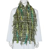 Mens Scarf Pure Wool Gifts Him Handmade In India 13 x 66