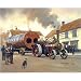 Burrell and the Boiler - Steam Traction Engine (greetings card)