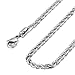 Besteel 4mm Mens Womens Stainless Steel Twist Rope Chain Necklace 18-36 inch (22 Inches)
