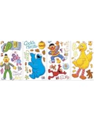 Home: SESAME STREET 45 BiG Wall Sticker Room Decor ELMO Decal