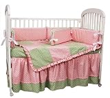 Product details for 4 Piece Crib Bedding Set (Daisy)