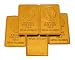 Lot of 5 - 5g Gold Buffalo Indian Copy Bars
