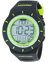 Rockwell Time Unisex RCL104 Coliseum Black Band Green Accent Digital Watch