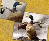 Duck Gets Sportsman Figurine