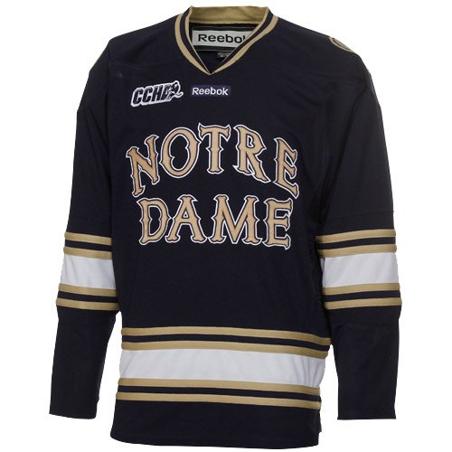 Notre Dame Fighting Irish Reebok Premier Hockey Jersey (M)