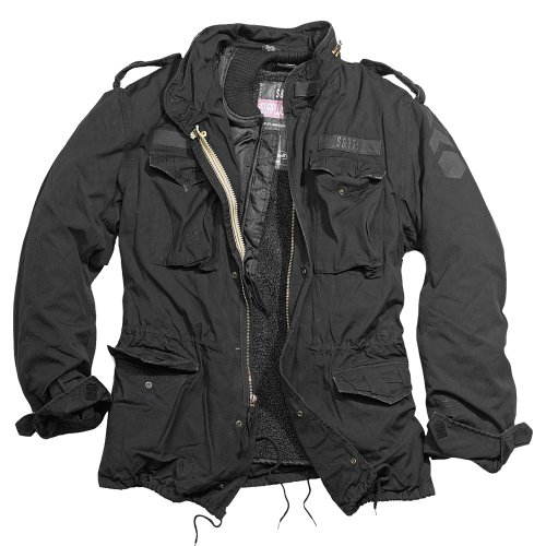 Surplus Raw Vintage Men`s Coat Regiment M 65 Jacket