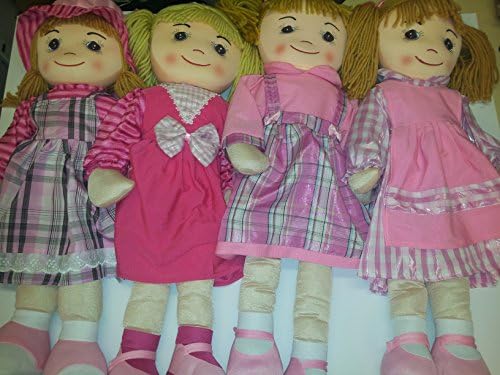 Girlie Paws Giant 80cm Rag Doll (various styles and colours) [Toy]