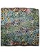 Dahlia Women's 100% Square Silk Scarf Gustav Klimt Farm Garden with Sunflower
