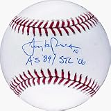 Tony La Russa Autographed MLB Baseball with A'S 89' / STL 06' Inscription