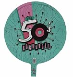 50's Rock & Roll 18" Mylar Balloon