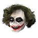 Search : BATMAN DARK KNIGHT THE JOKER 3/4 CHILD MASK WITH HAIR