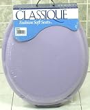 Review   / Ginsey Standard Size Lilac Padded Toilet Seat