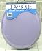 Ginsey Standard Size Lilac Padded Toilet Seat