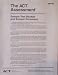 The ACT Assessment (0556B - Sample Test Booklet) by ACT ISBN B000MU1ZJI