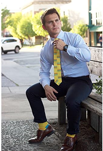 Tie Your Socks Men's Spindles Tie and Sock Set