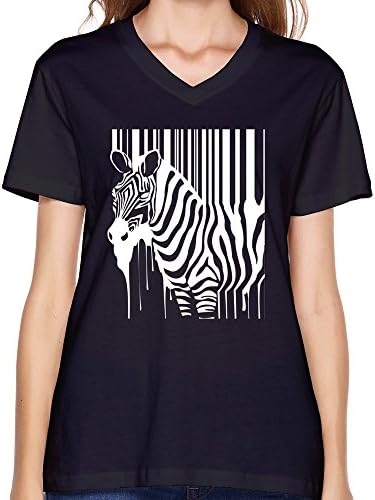Melting Zebra Latest Tshirts V Neck