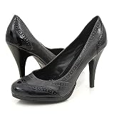 Delicious Smoke Pumps Black Gray 6 Black Gray
