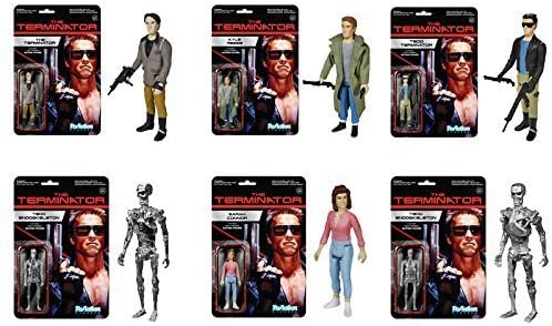 Terminator (Set of 6) Funko ReAction 3 3/4-Inch Retro Action Figure Super7