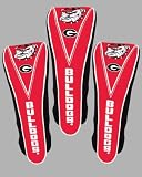 Georgia Bulldogs NCAA Golf Oversized Club/Driver Head Cover (Set of 3) NCAA College Athletics