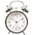 Double Bell Alarm Clock - Silver