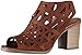 Soda Women's Fashion Laser Cut Slingback Sandal Bootie