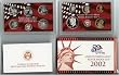 2002 US MINT SILVER PROOF COIN SET W/ STATE QUARTERS