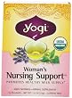 Yogi Woman's Nursing Support, Herbal Tea Supplement, 16-Count Tea Bags (Pack of 6)