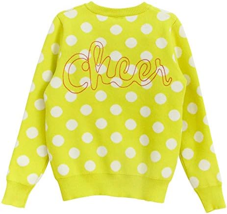 SSNF Little Girls Autumn O neck Dots Cardigan Sweatshirt