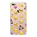 iPhone 7 Plus Case, Eouine Soft TPU Silicone Bumper Back Cover [Slim Fit] [Scratch Resistant] [Shock Absorption ] Clear Protective Cases for Apple iPhone 7 Plus 5.5 inch, Emoji