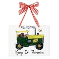 Jamie's Painting & Design Tractor Plaque