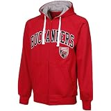 Tampa Bay Buccaneers NFL Step One Full Zip Hoodie Sweatshirt (Medium)
