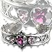 Elizabethan Amethyst Gothic Bracelet