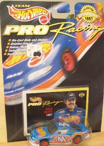 HOT WHEELS PRO RACING 1ST EDITION SUPERSPEEDYWAY 1997 KYLE PETTY