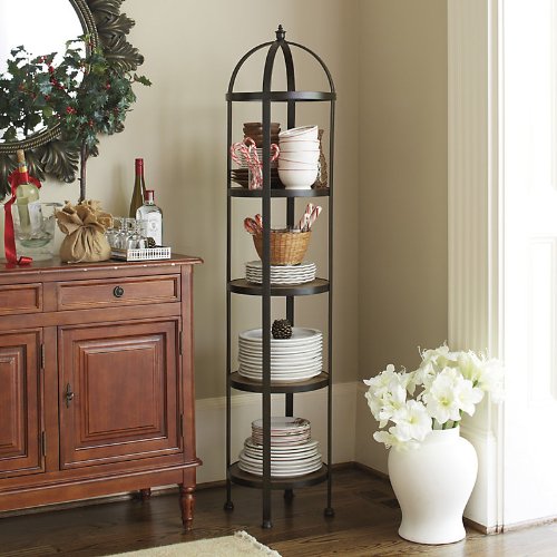 Lyon Round etagere Ballard Designs bvncxfvsc