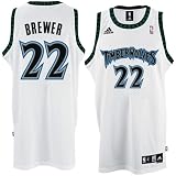Al Jefferson Jersey: adidas Black Replica #25 Minnesota Timberwolves Jersey - Medium