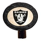 Oakland Raiders Art Glass Night Light