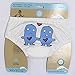 Charlie Banana Training & Swim Cloth Diaper - Lovey & Dovey on White - Large