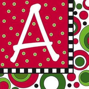 Whimsy Monogram Cocktail Napkins